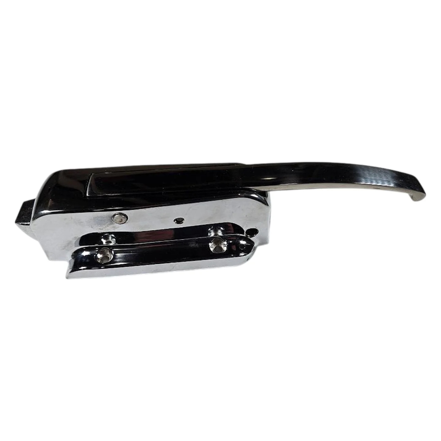Kason 10056L05020 Chrome Walk-In 3-3/8 in Overall Width Cooler Door Latch Body