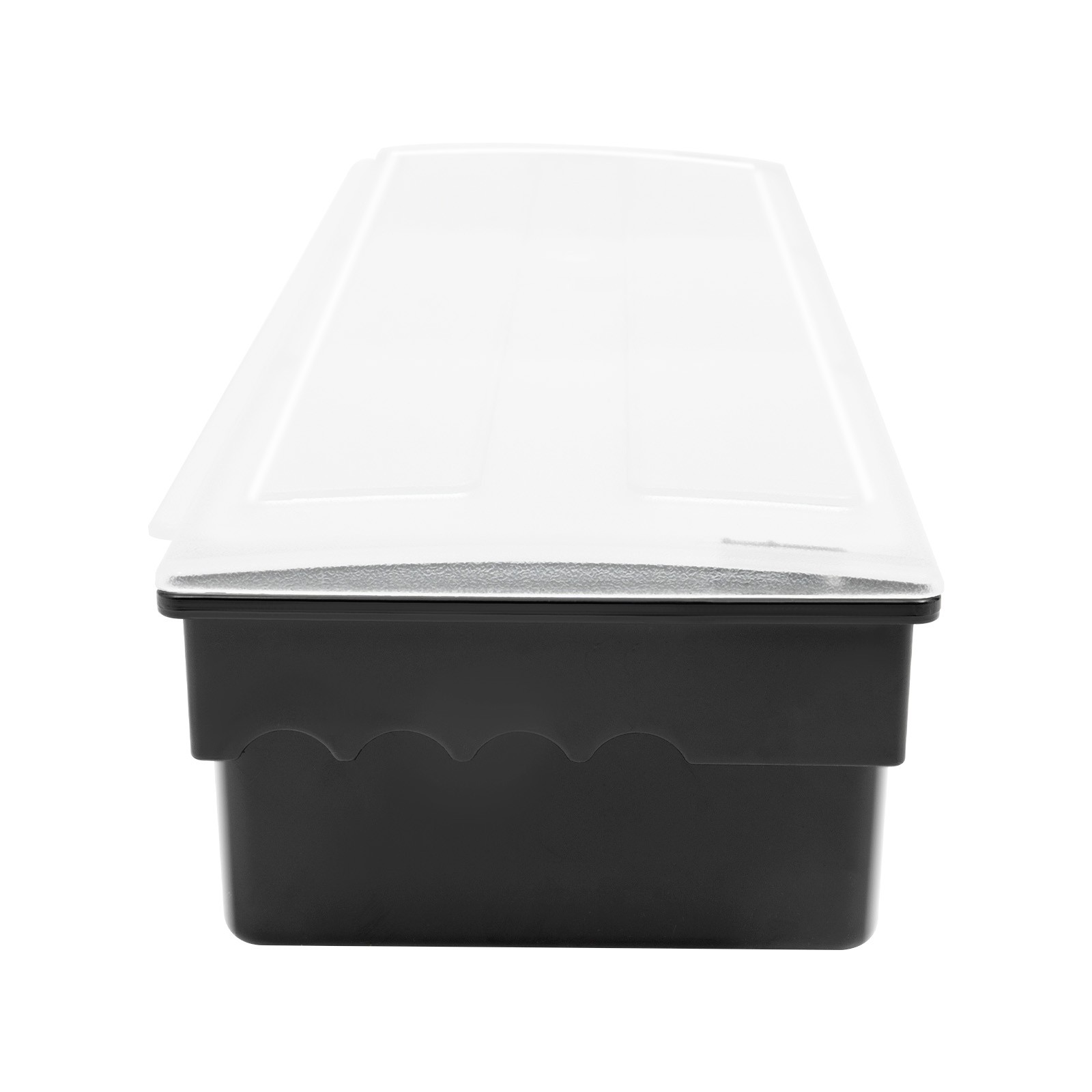 3/5 Compartments Condiment Dispenser Chilled Server Caddy Food FruitSalad Tray