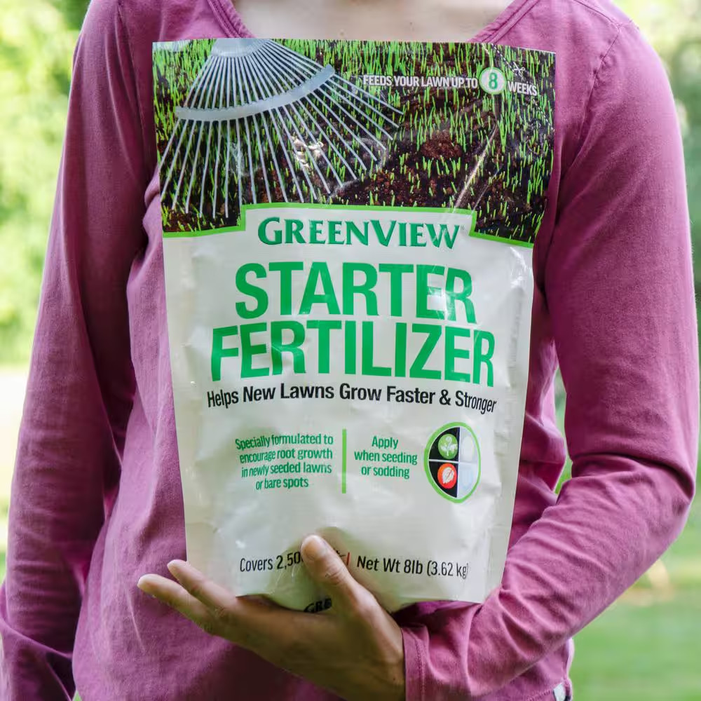 8 Lbs. 2,500 Sq. Ft. Spring or Fall Lawn Starter Fertilizer 10-18-10
