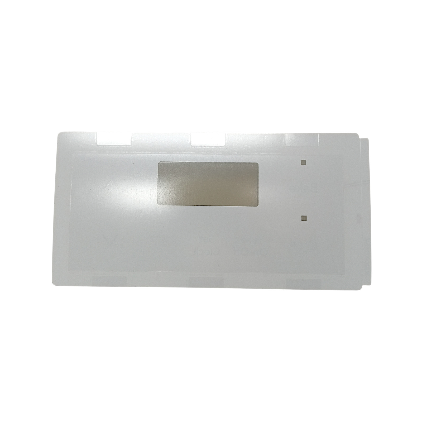 Choice Part 316220728CM Range Oven Clock Overlay Pad for Frigidaire Electrolux