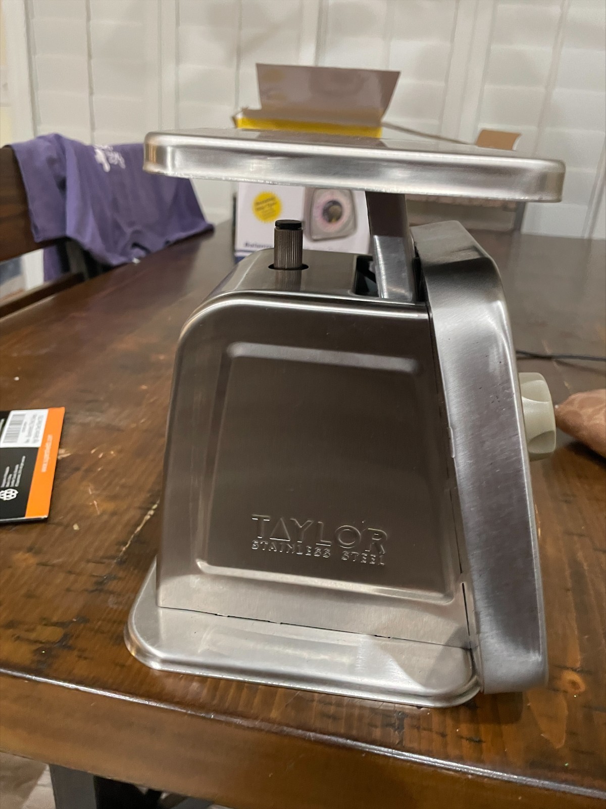 Portion Control Scale Taylor TS25KL 25 lb, 11.3 Kg TS25KL 25