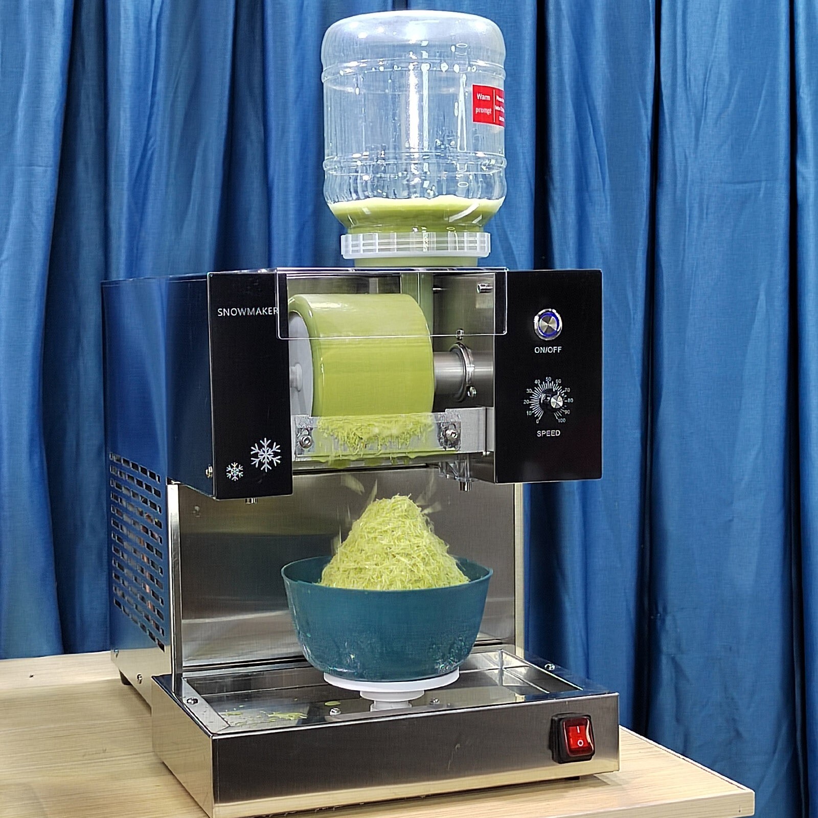 Kolice Korean Shaved Ice Machine Snowflake Ice -125kgs/day Restaurant Food Truck