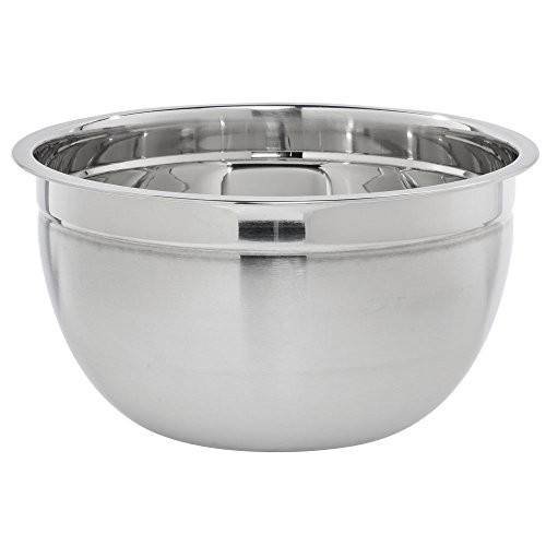 HUBERT® Mixing Bowl 8 Quart 22 Gauge Stainless Steel- 12″ Dia x 6 1/10″ D