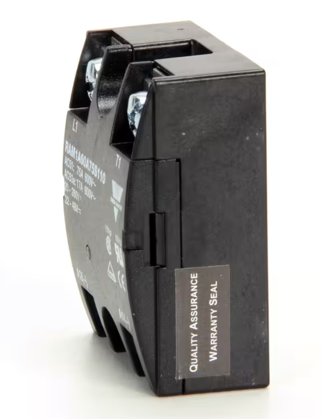 AccuTemp RAM1A60A75S110 DC Solid State Relay, Black, Steamers, Griddles