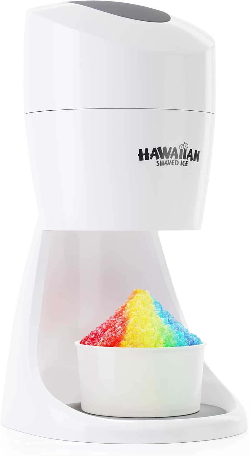 With 2 reusableplastic ice moldcups,non-slip pads,1-year manufacturer’s warranty