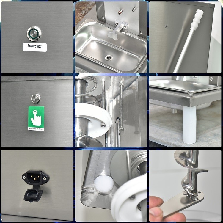 Kolice Commercial ice Cream Blending Machine, Milkshake Blender Machine