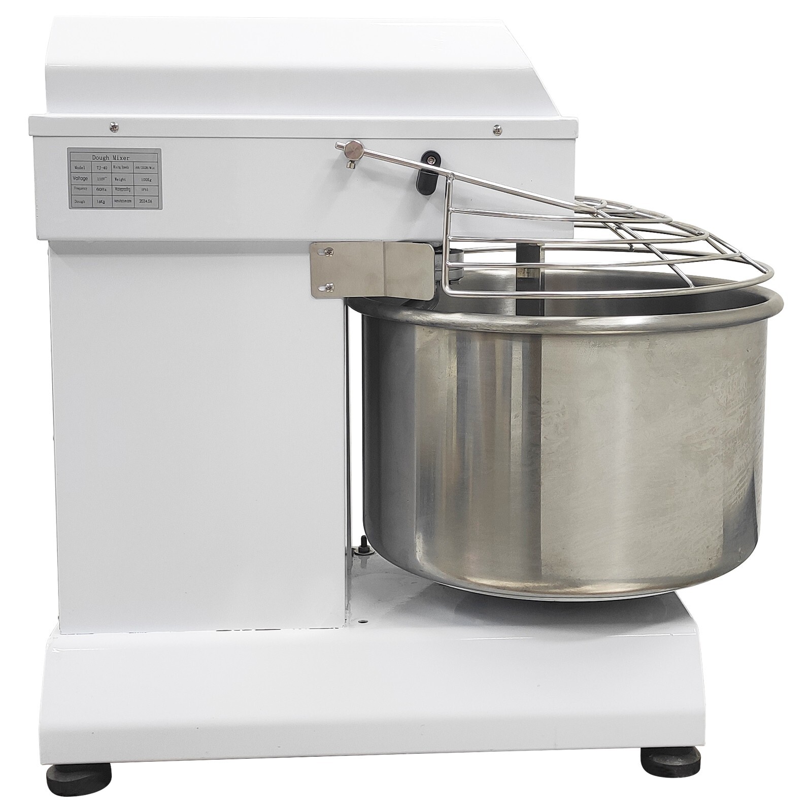 PreAsion® 40QT Commercial Spiral Dough Mixer Machine 110V Electric Flour Mixer