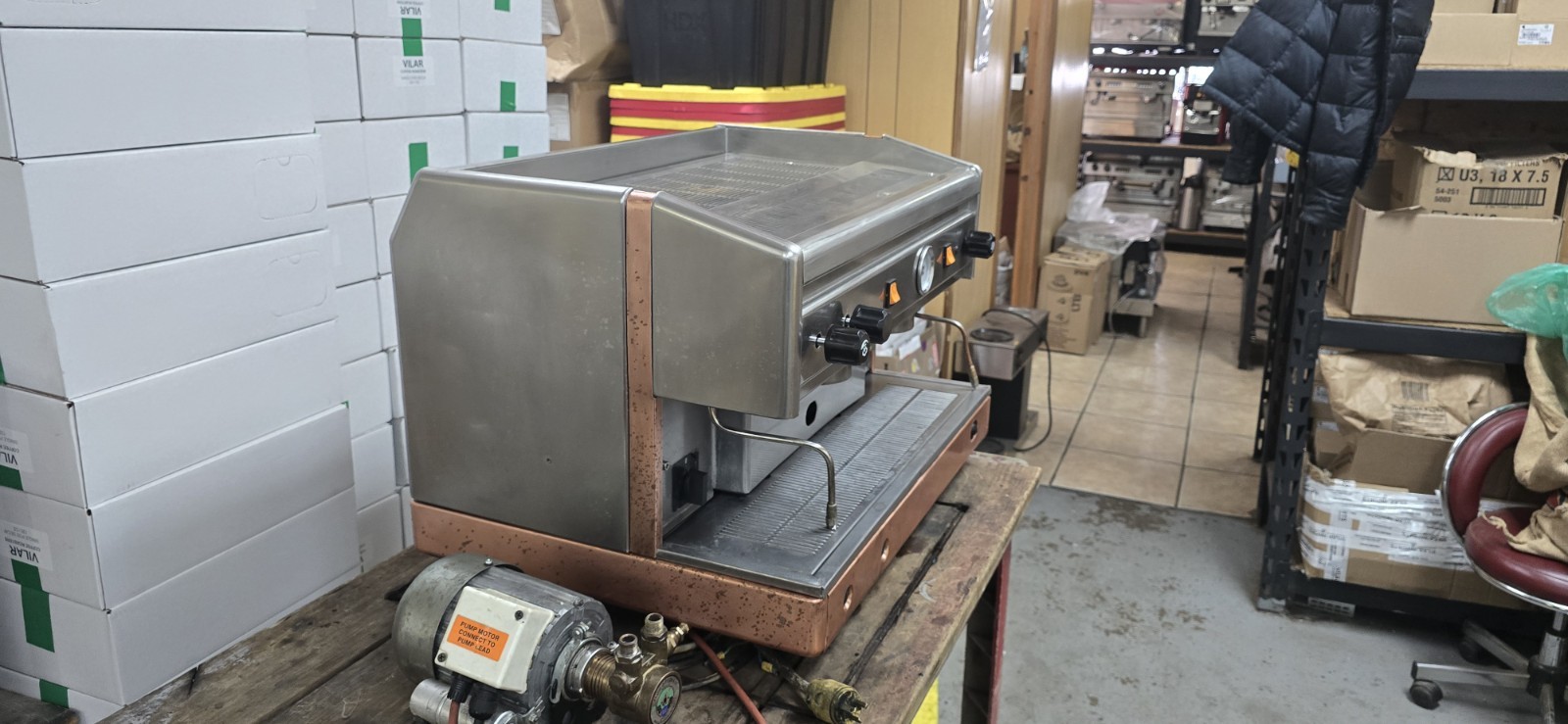 Astoria Argenta AEP 2 group Semi-Automatic Espresso Machine