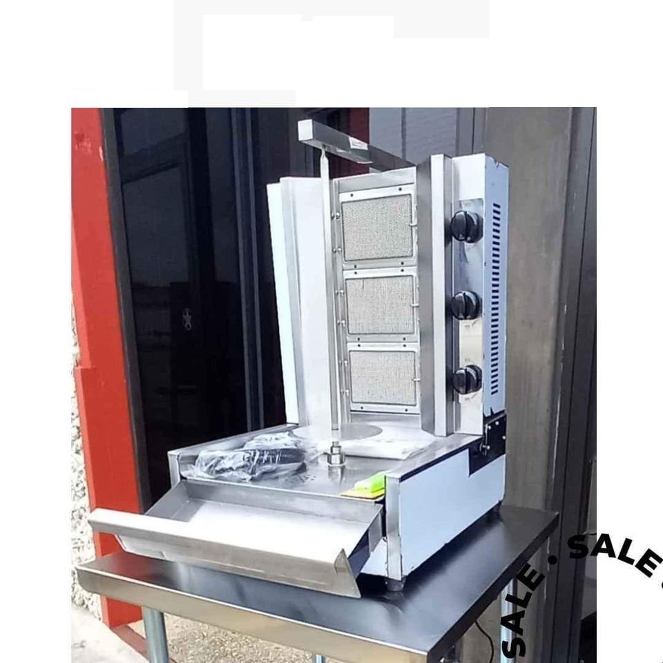 3 Burners Shawarma Machine Commercial Chicken Shawarma Machine Gyro Grill Rot…