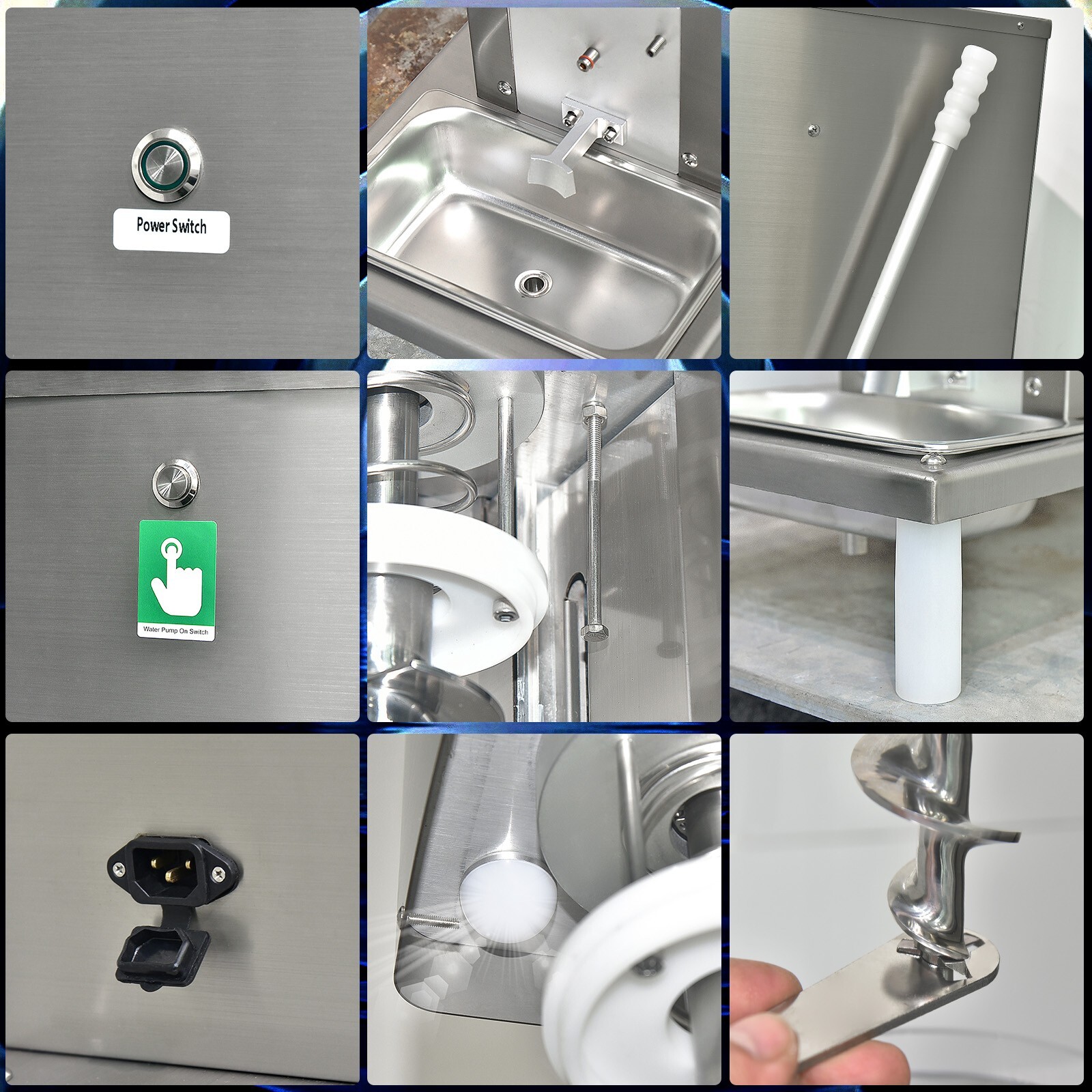Kolice Yogurt Ice Cream Blending Machine, Milkshake Machine, Ice Cream Mixer