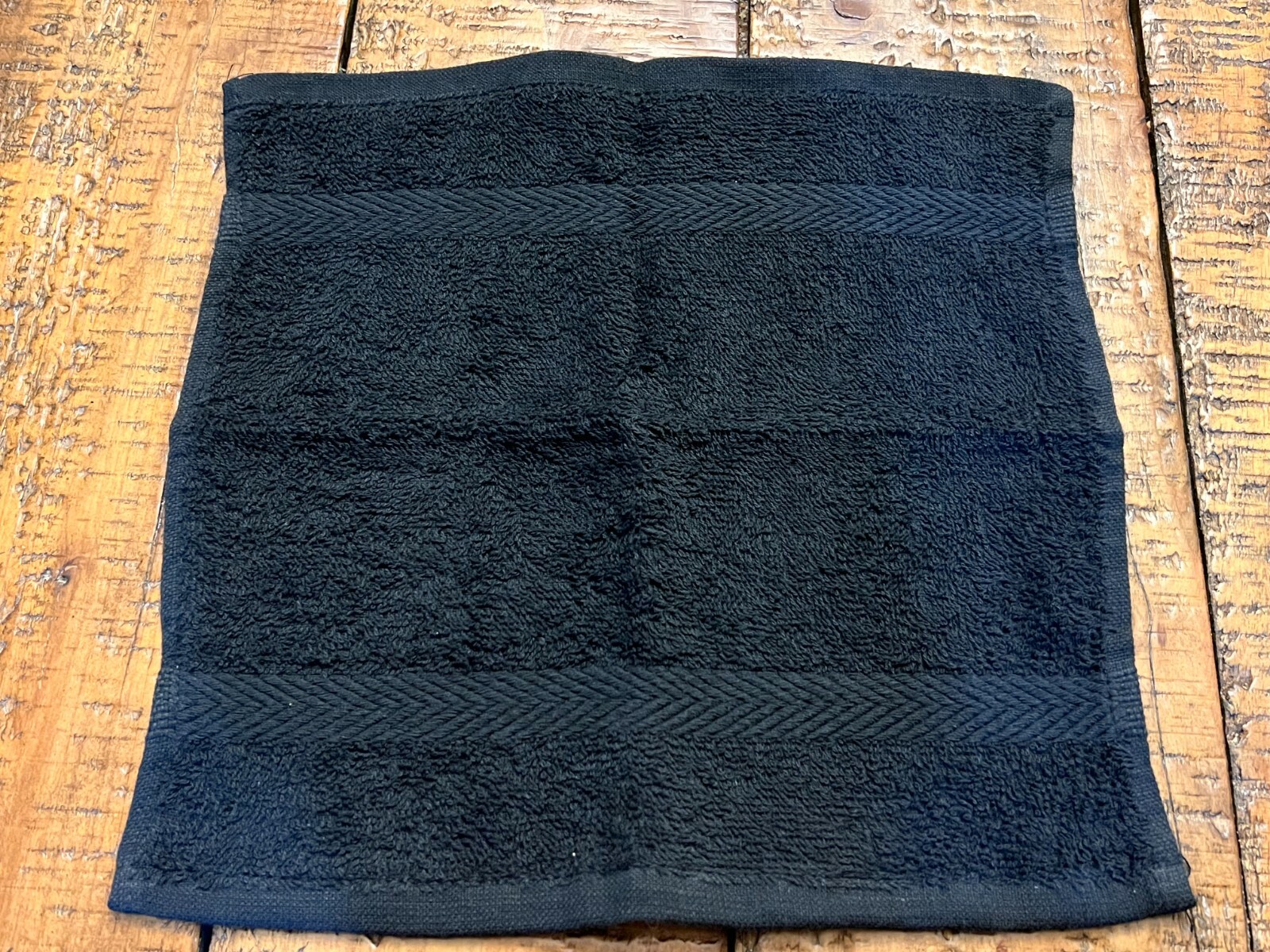Ideal Towels Premium Black Highly Absorbent 12 x 12 Inches Washcloths 10 Packs