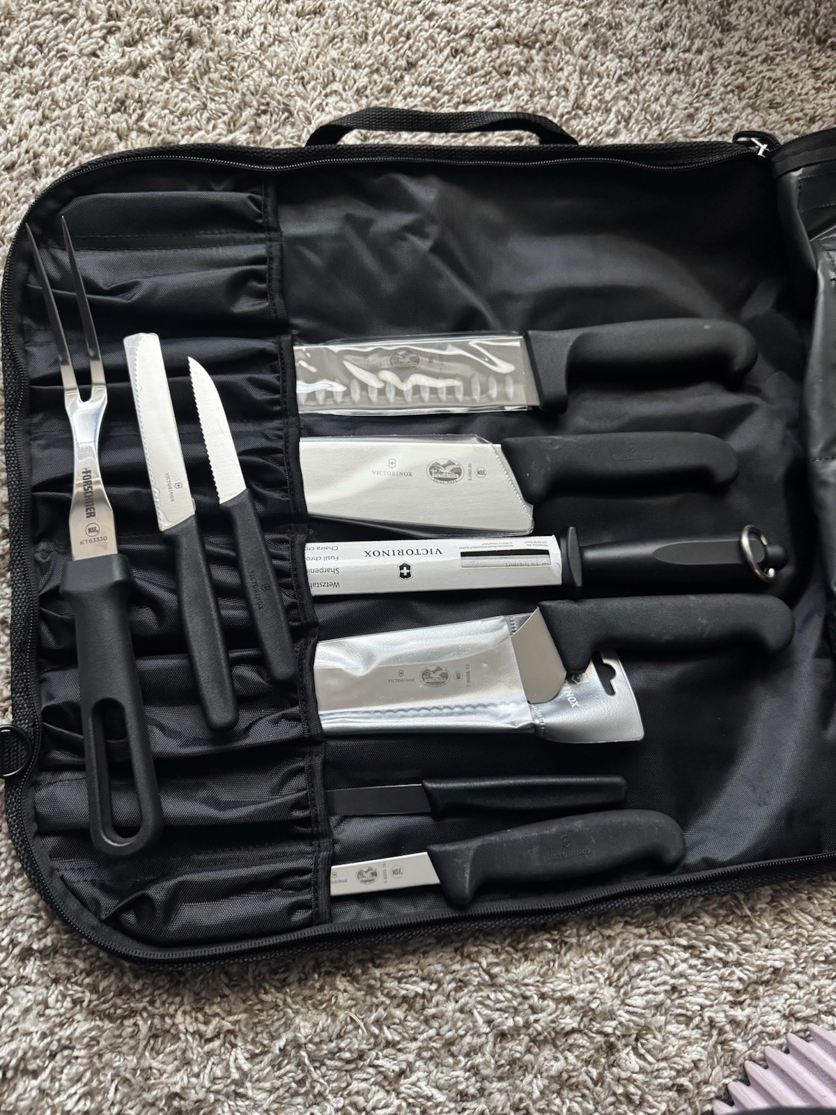 Victorinox 7 Piece Travel Knives Set W/BONUS