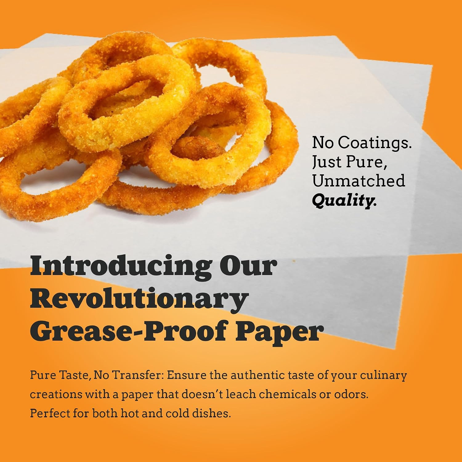 Deli Paper (12″X12″ – 100ct), Sandwich Paper Wraps Grease Proof Material (Kraft