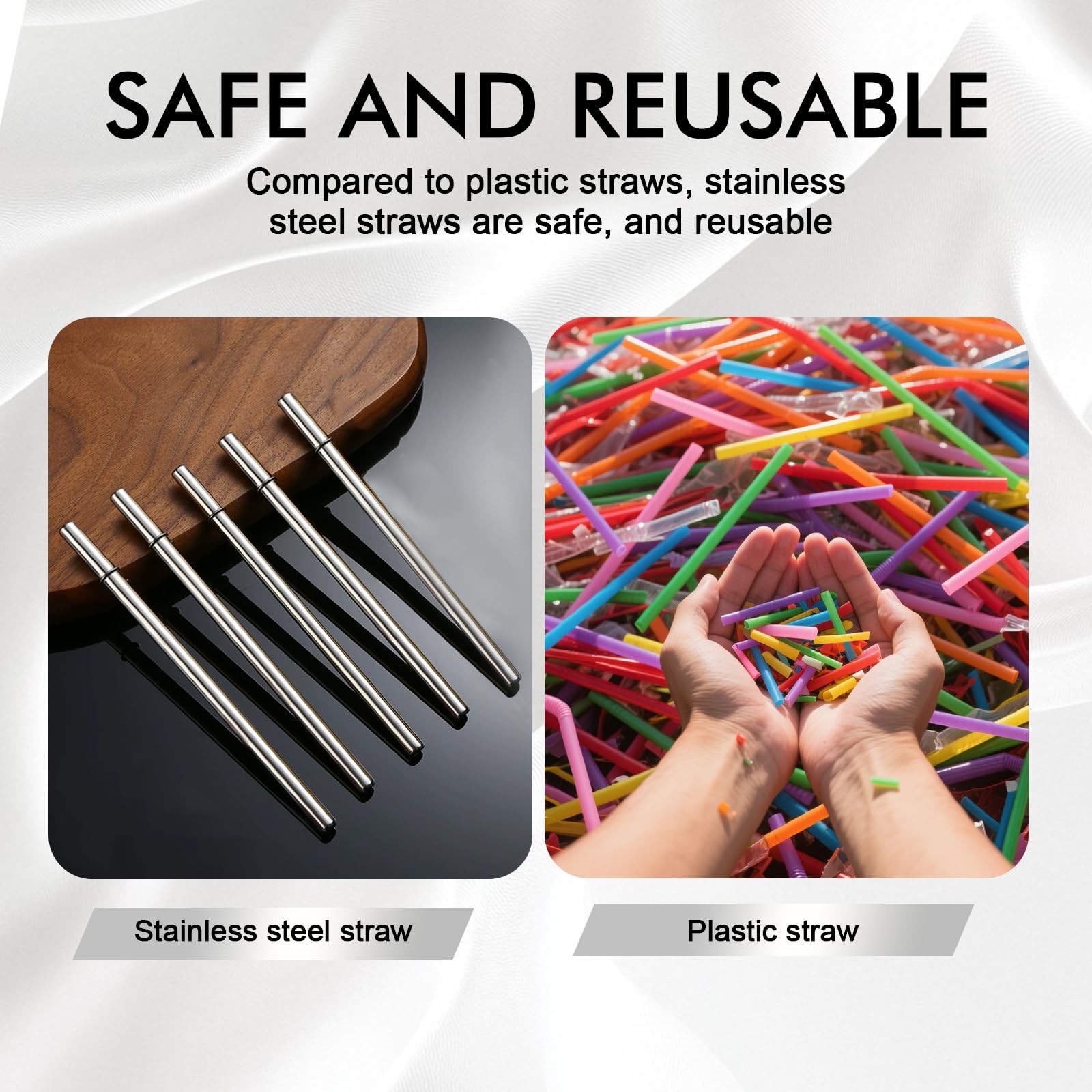 10 Pack 4.64 Inch Short Stainless small size (clothes etc), primary color