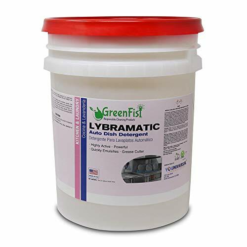Commercial Dishwasher Detergent Industrial Grade [Ready-to-Use] {Liquid} ,5 Gal