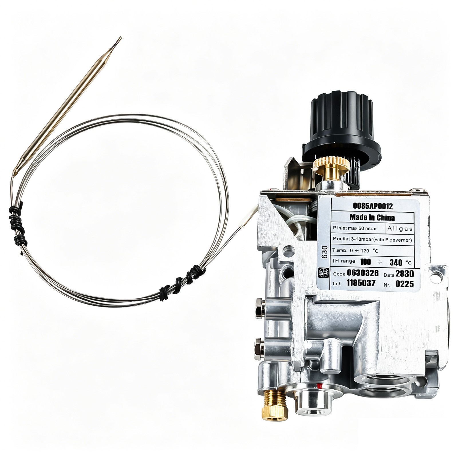 630 Gas Control Valve Fits Eurosit NG LPG Fryer Replacement Parts Cooking