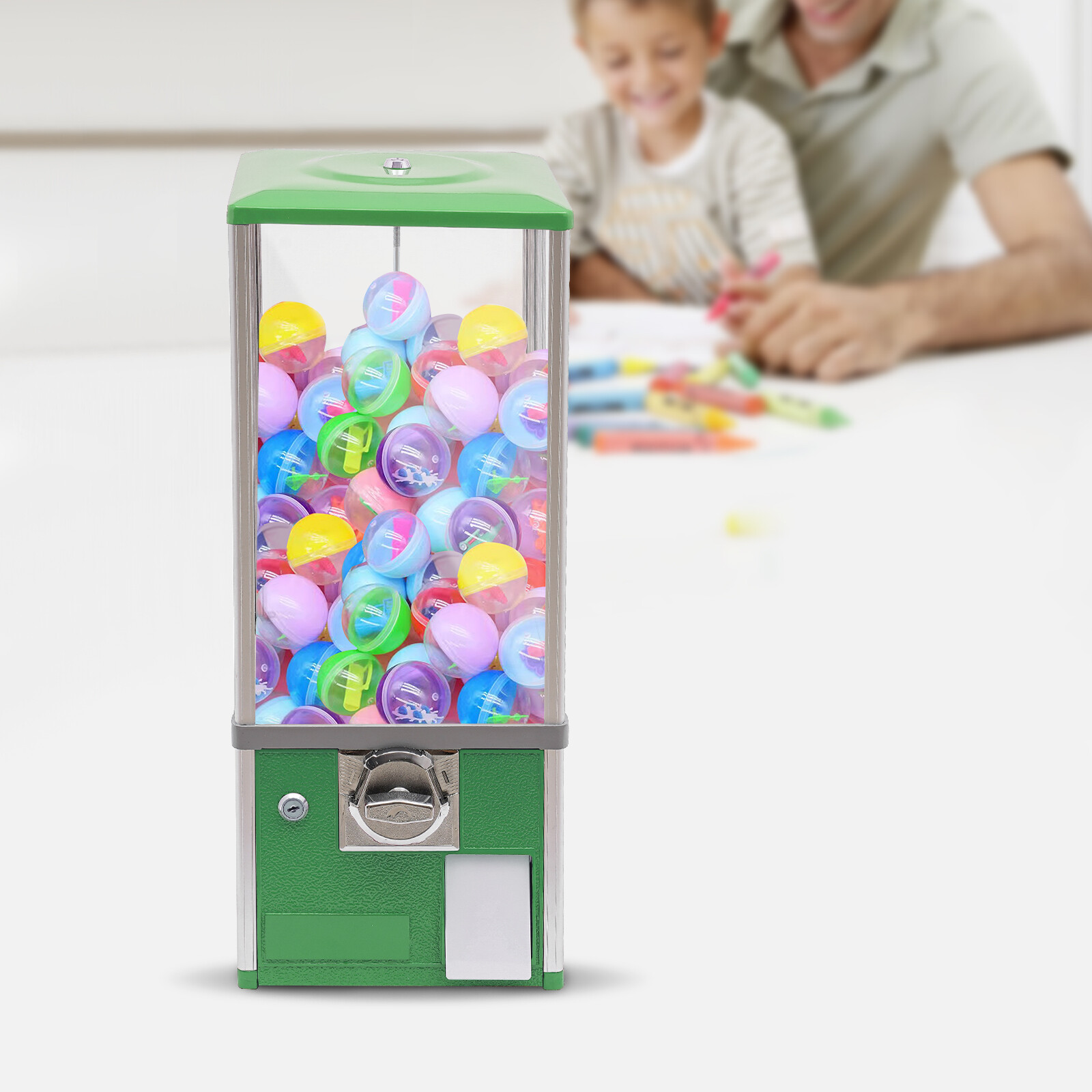 Candy Vending Machine for Kids and Adults – Fun Gumball Prize Dispenser