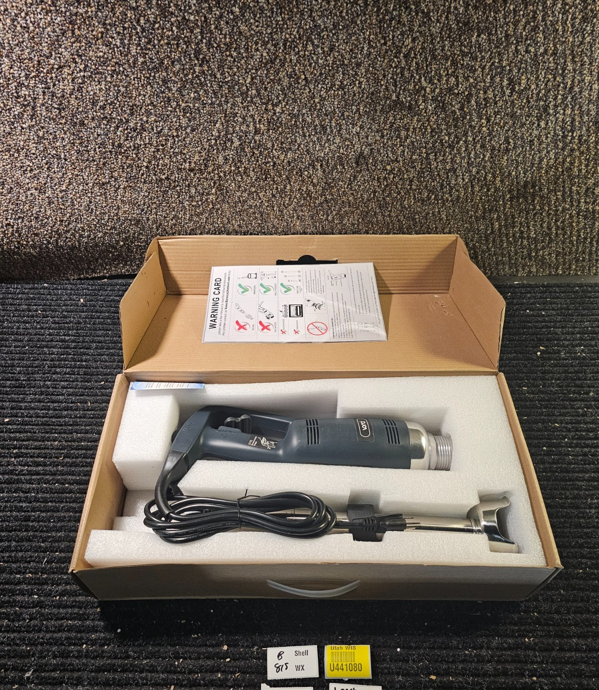 VONCI VC-IB500LV-BLD400 500W Commercial Immersion Blender, 16″ Removable Shaft