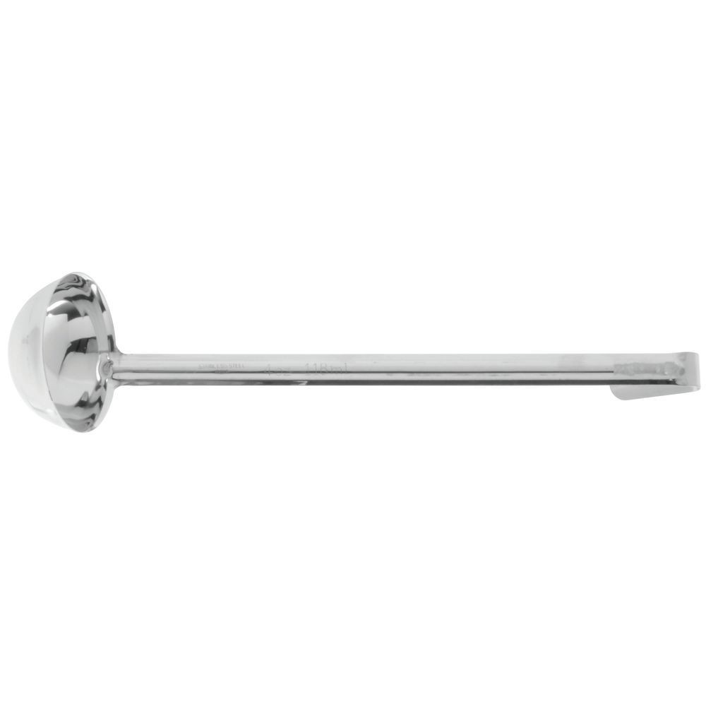 HUBERT Ladle One-Piece 4 Oz Stainless Steel- 11″L