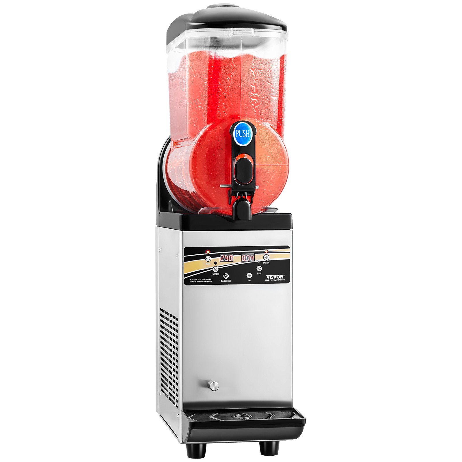 VEVOR Commercial Slush Machine 15L/30L/45L Margarita Smoothie Frozen Drink Maker