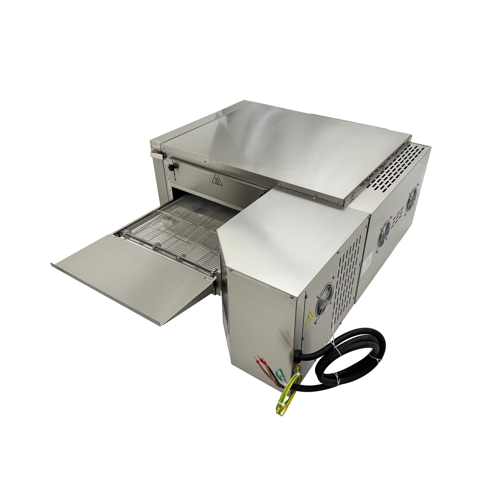 Commercial 220V 3PH Countertop Conveyor 18″ Pizza Oven Electric Baking Oven 9KW