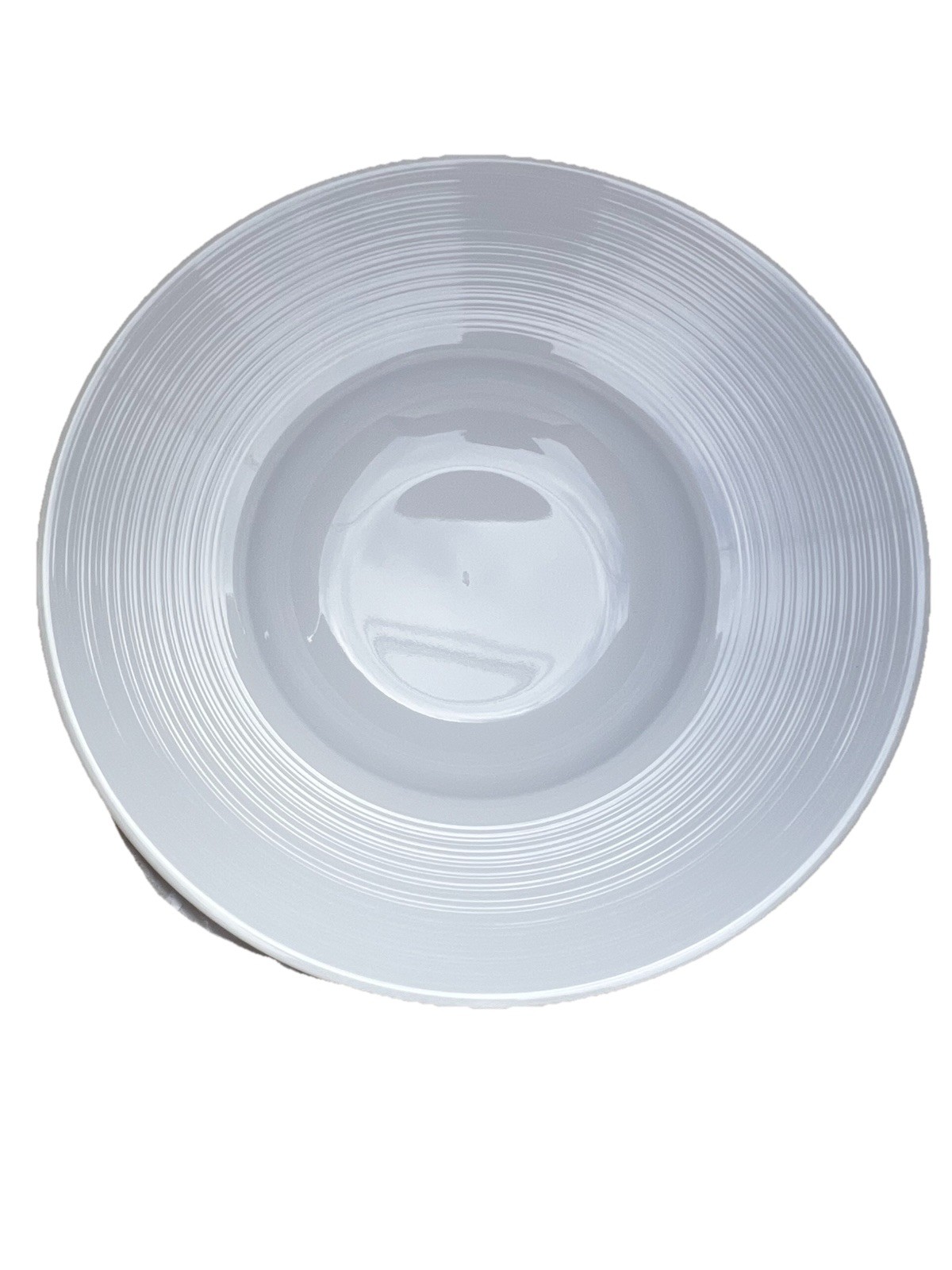 White Melamine 16 oz. Textured Wide Rim Bowl – 1 Doz GET B-16-MN-W Minski New