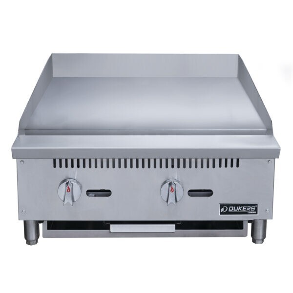 36″ Dukers W Griddle with 2 Burners