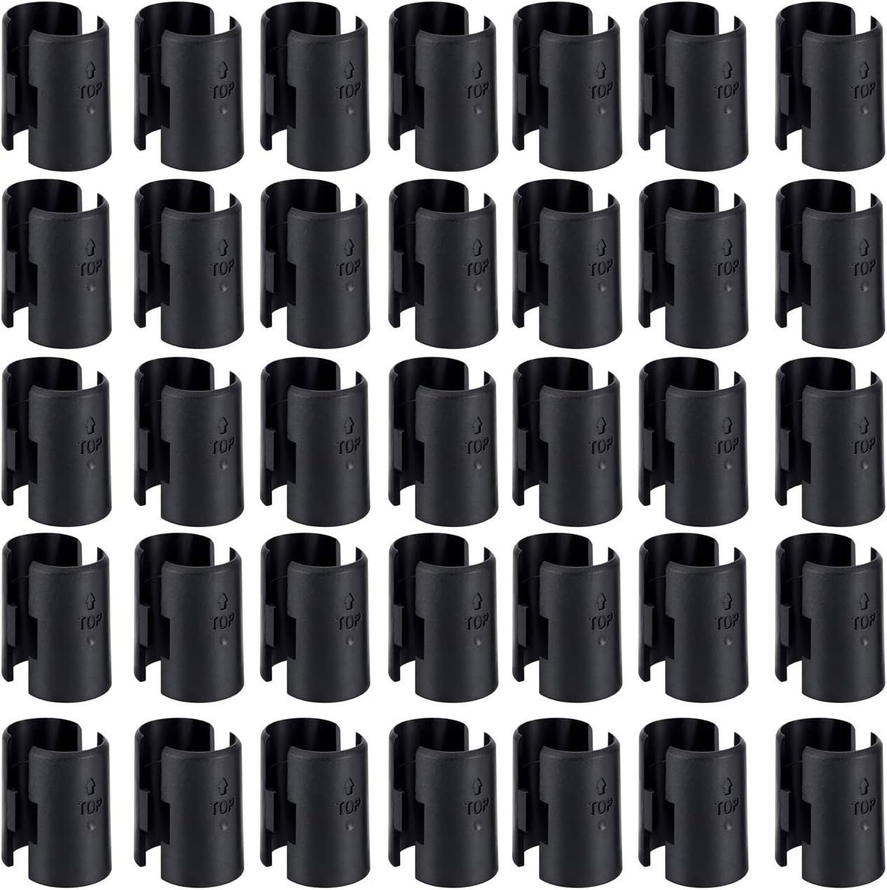 Wire Shelf Clips – 50Pack Wire Shelving Shelf Lock Clips for 1″ Post Shelvings