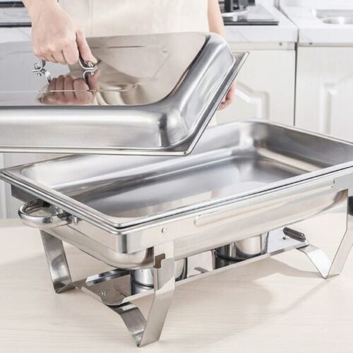 8QT 6 Pack Stainless Steel Chafer Chafing Dish Sets Catering Food Warmer