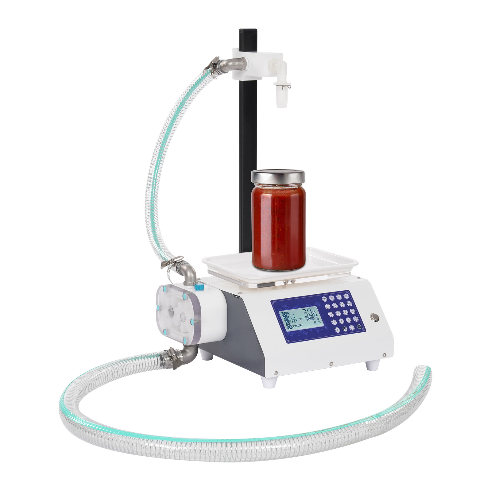 100-5000g Honey Bottle Filling Machine Liquid Filling Machine for Milk Water Oil