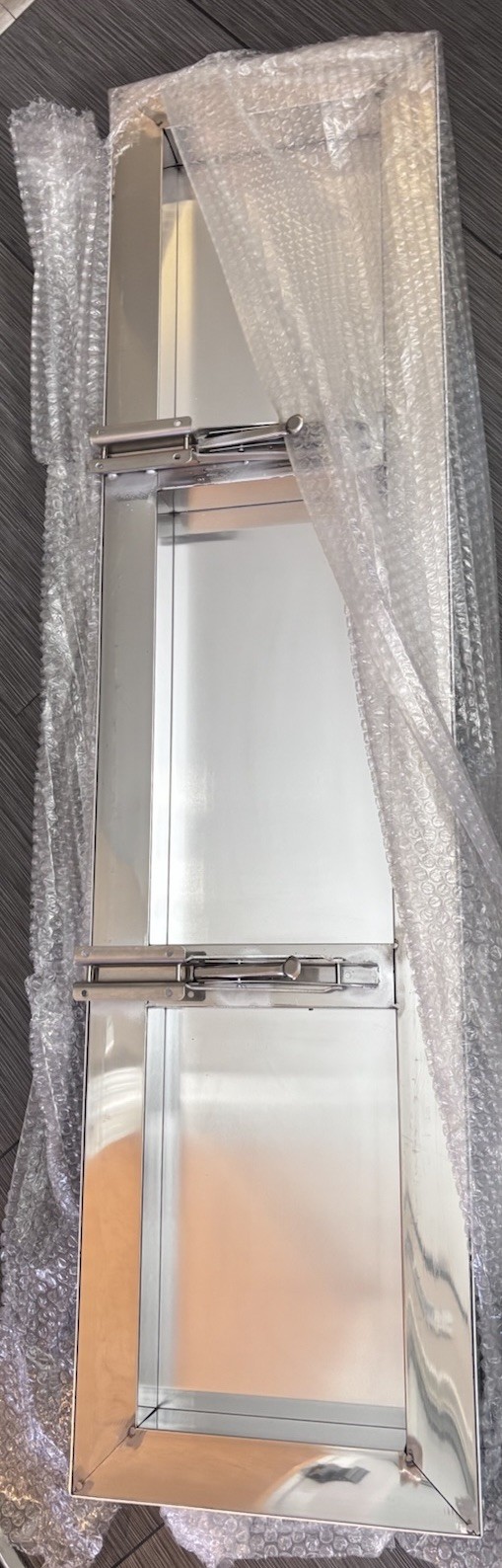 VEVOR 48L x 12W Inch Stainless Steel Drop Down Folding Concession Shelf