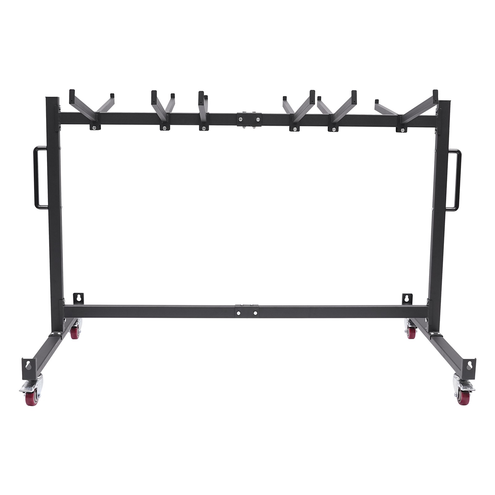 42 Chairs Holder Folding Chair Cart Heavy Duty Mobile Stackable Chair Dolly Iron