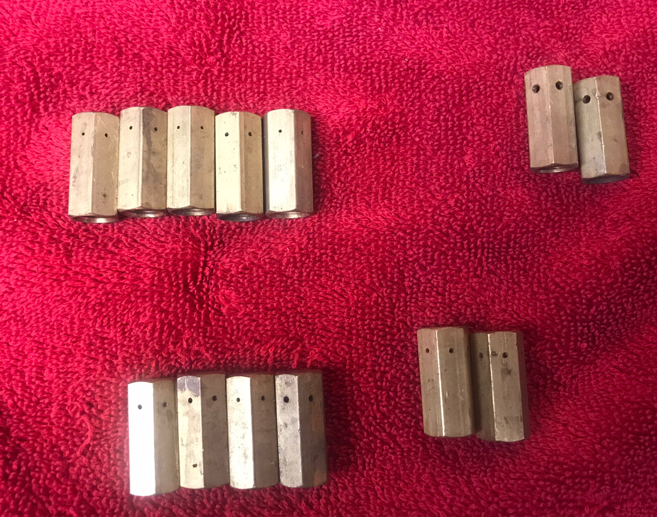 Lot Multiport Cap Style Gas Orifices Various Sizes Unicell Gas Furnace 1/4 FMP