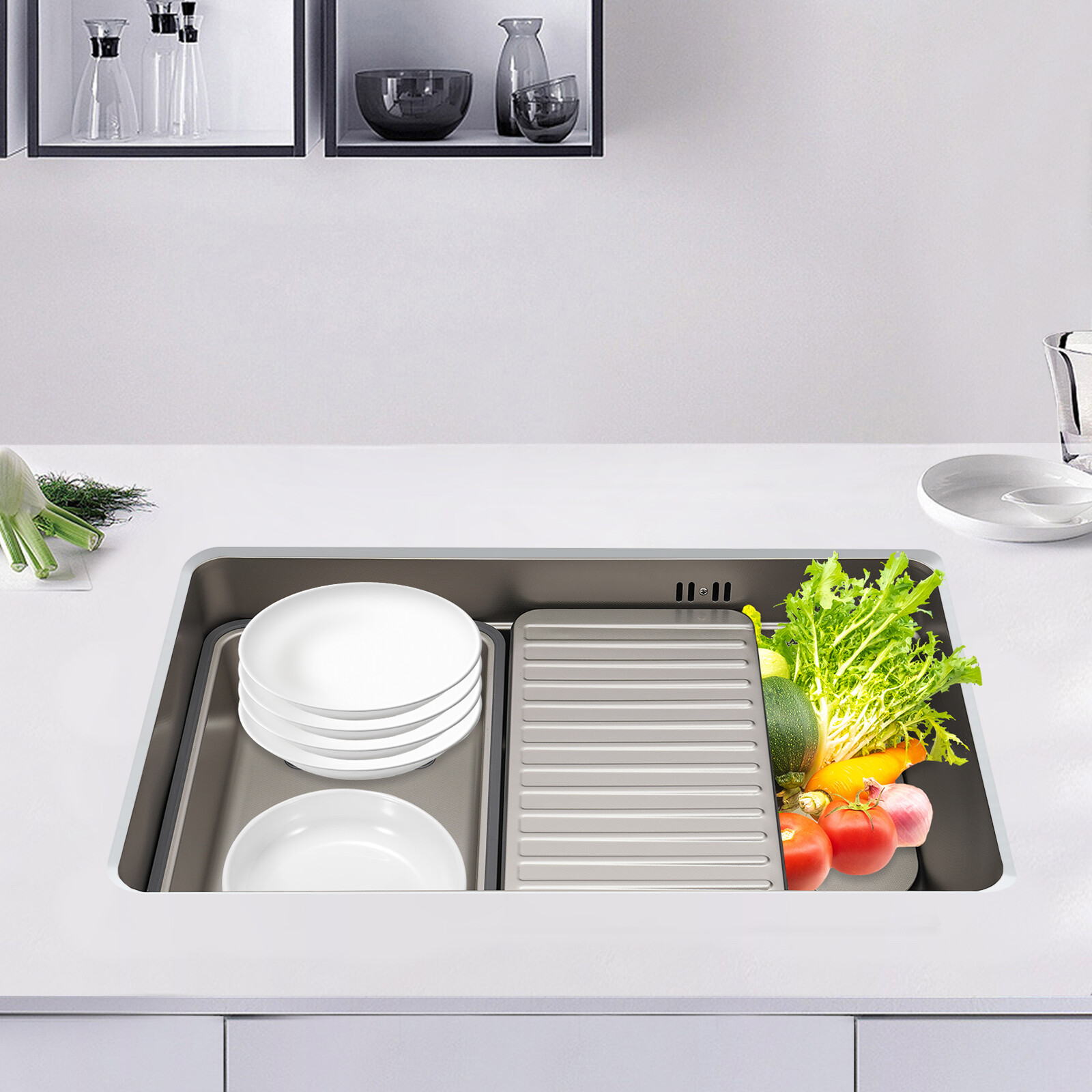 Stainless Steel Sink Commercial Restaurant Laundry Sink Kitchen Sink USA