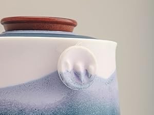 Hermit Life Chinese Travel Tea Set, Portable Ceramic Teapot for One to Two,