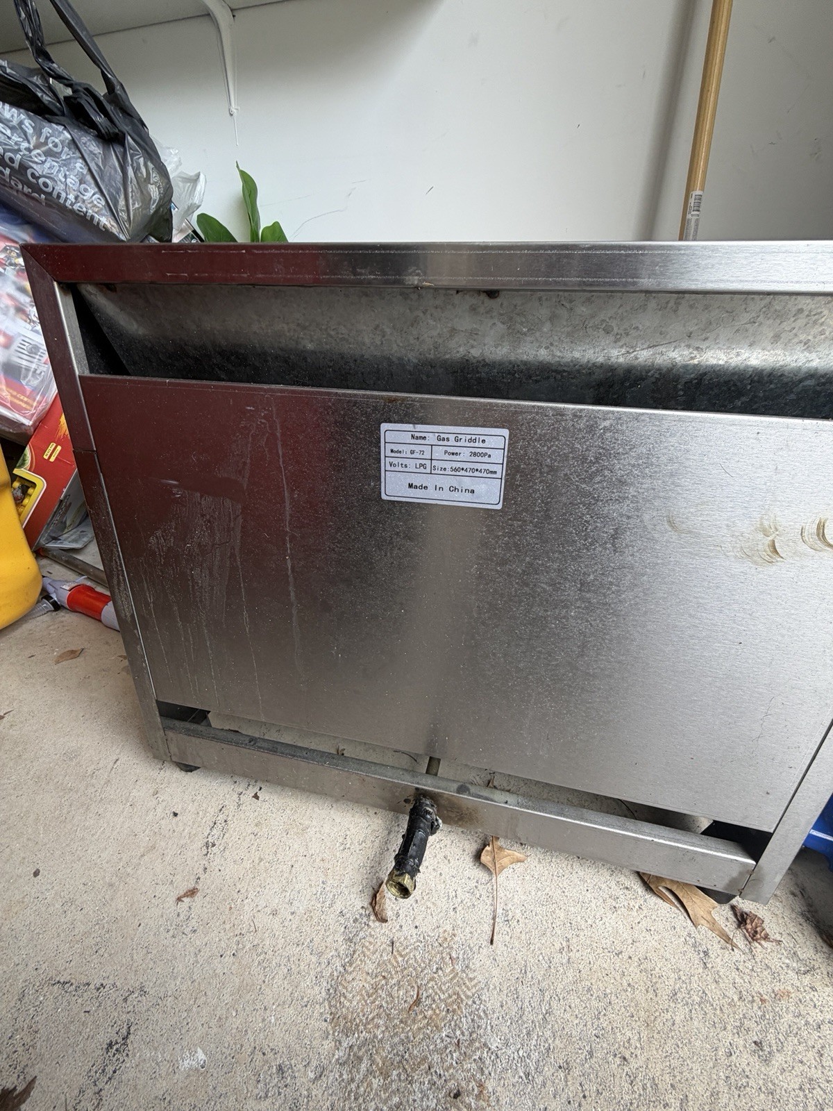 Commercial Countertop 2 Gas Fryer Deep Fryer Propane(LPG) Stainless Steel