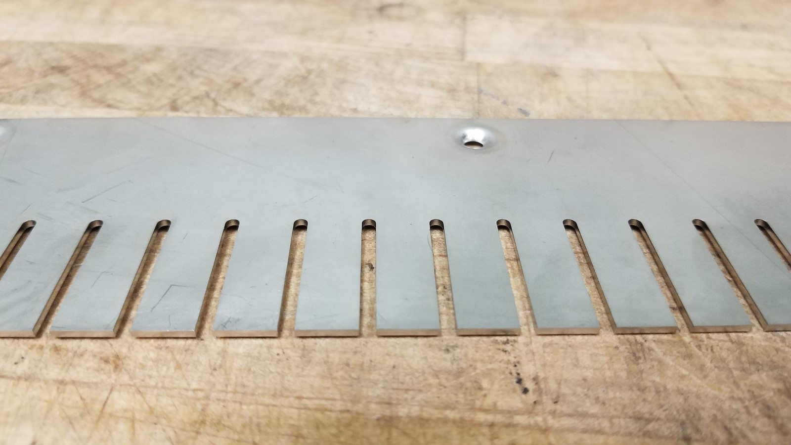 Table Lip for Oliver 797. 1/2″ Stainless Steel. 0797-3001-032.