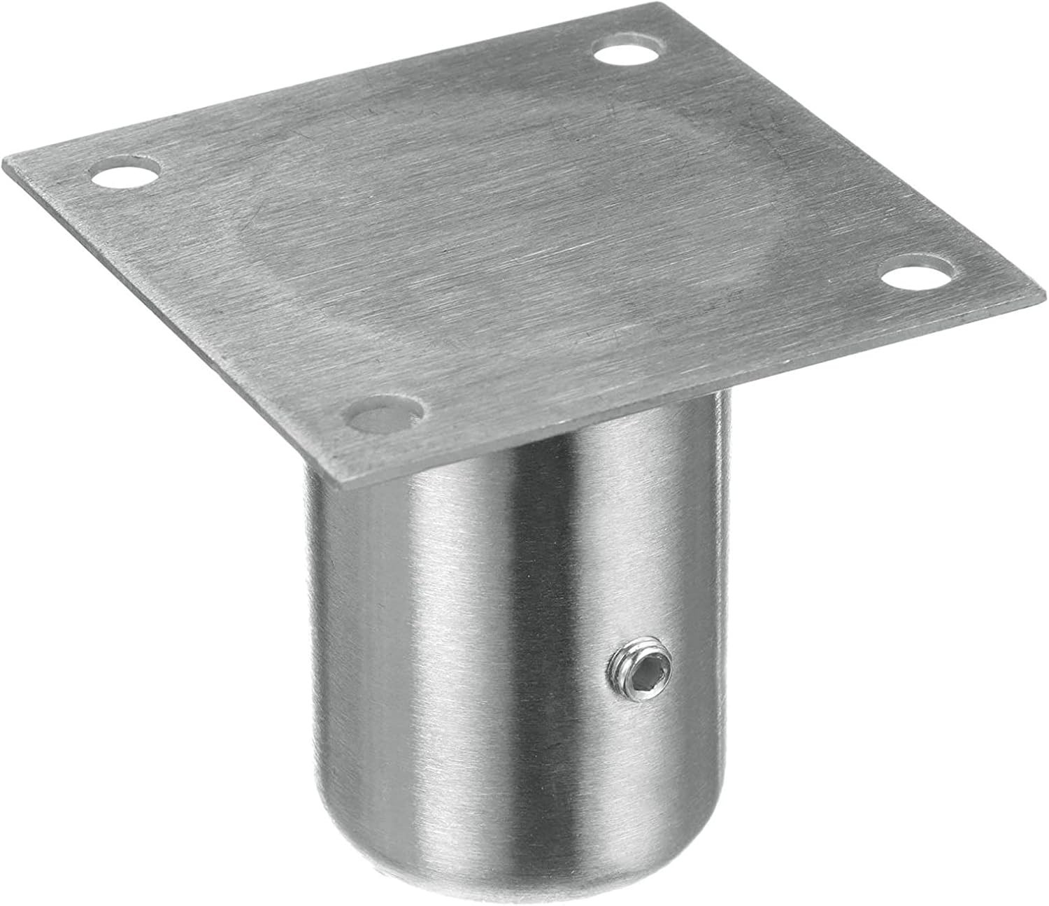 3-1/8 Inch Total High Stainless Steel Leg Socket Set of 4