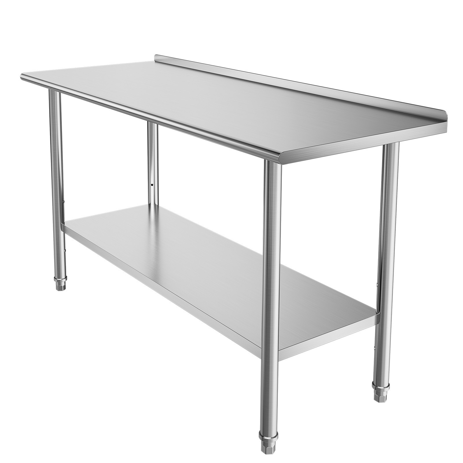 Uimoso Commercial Stainless Steel Kitchen Prep Table, 24×60 Inch