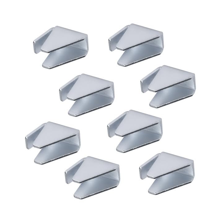8 PCS Metal Cabinet Shelf Clips For Husky Removable Bracket Replacement