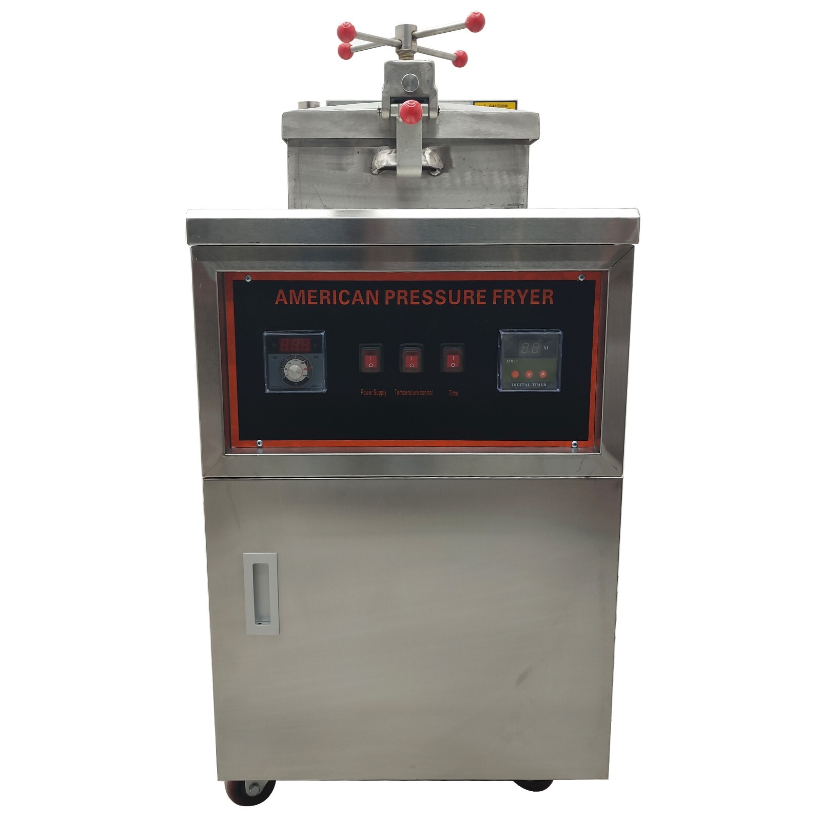LP Gas Stainless Steel 110V Automatic CNC High Pressure Fried Chicken Stove