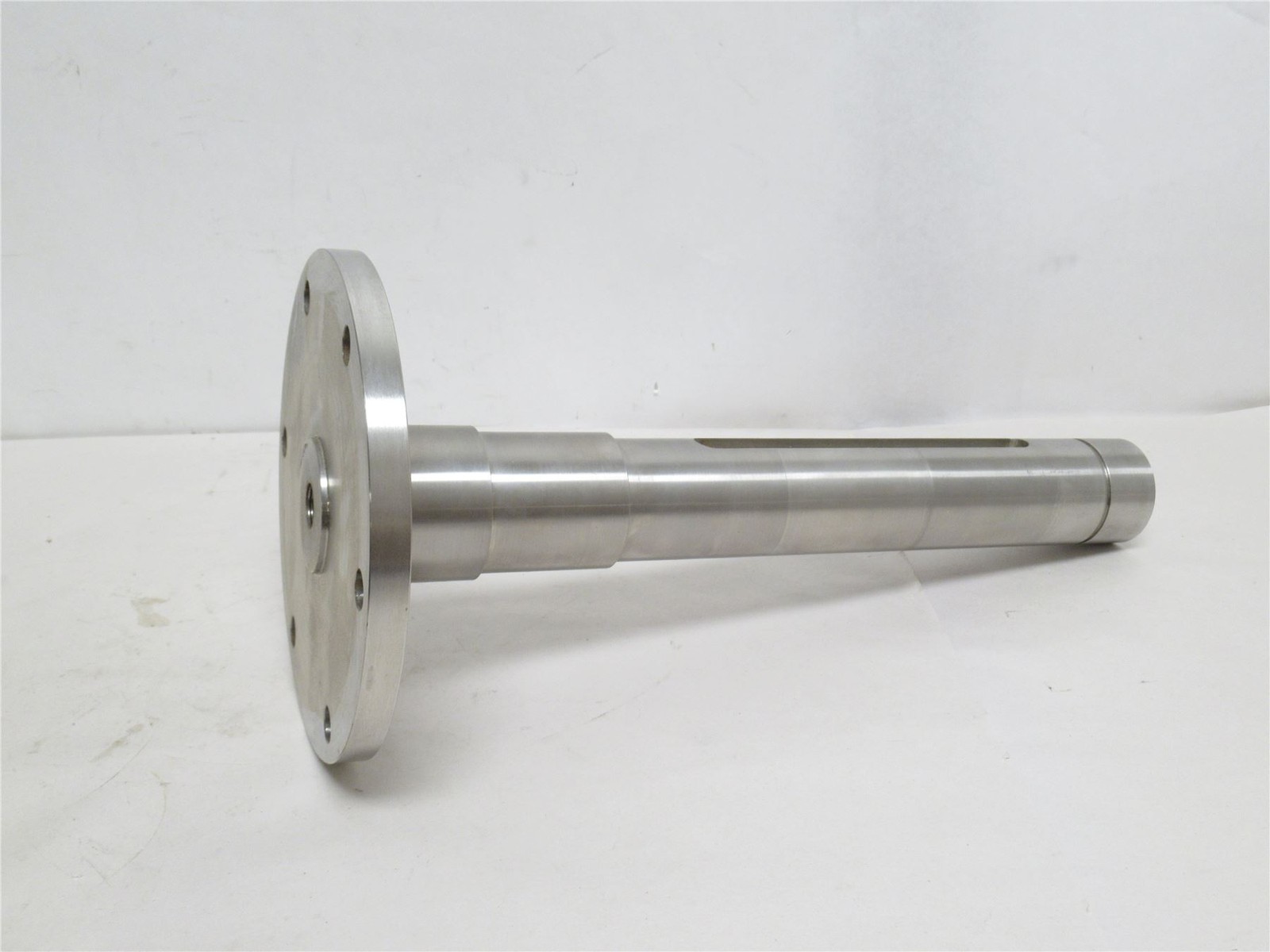 240730 New-No Box; CM Process 100003571 Flange Shaft 47771-01-1; SS; 15-1/8″