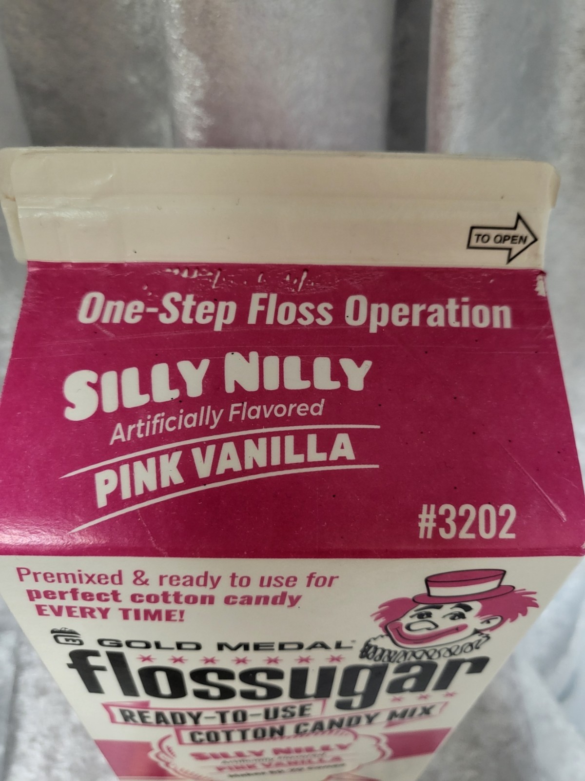 Gold Medal Flossugar Wacky Silly Nilly Cotton Candy Mix 3.25lb Sealed