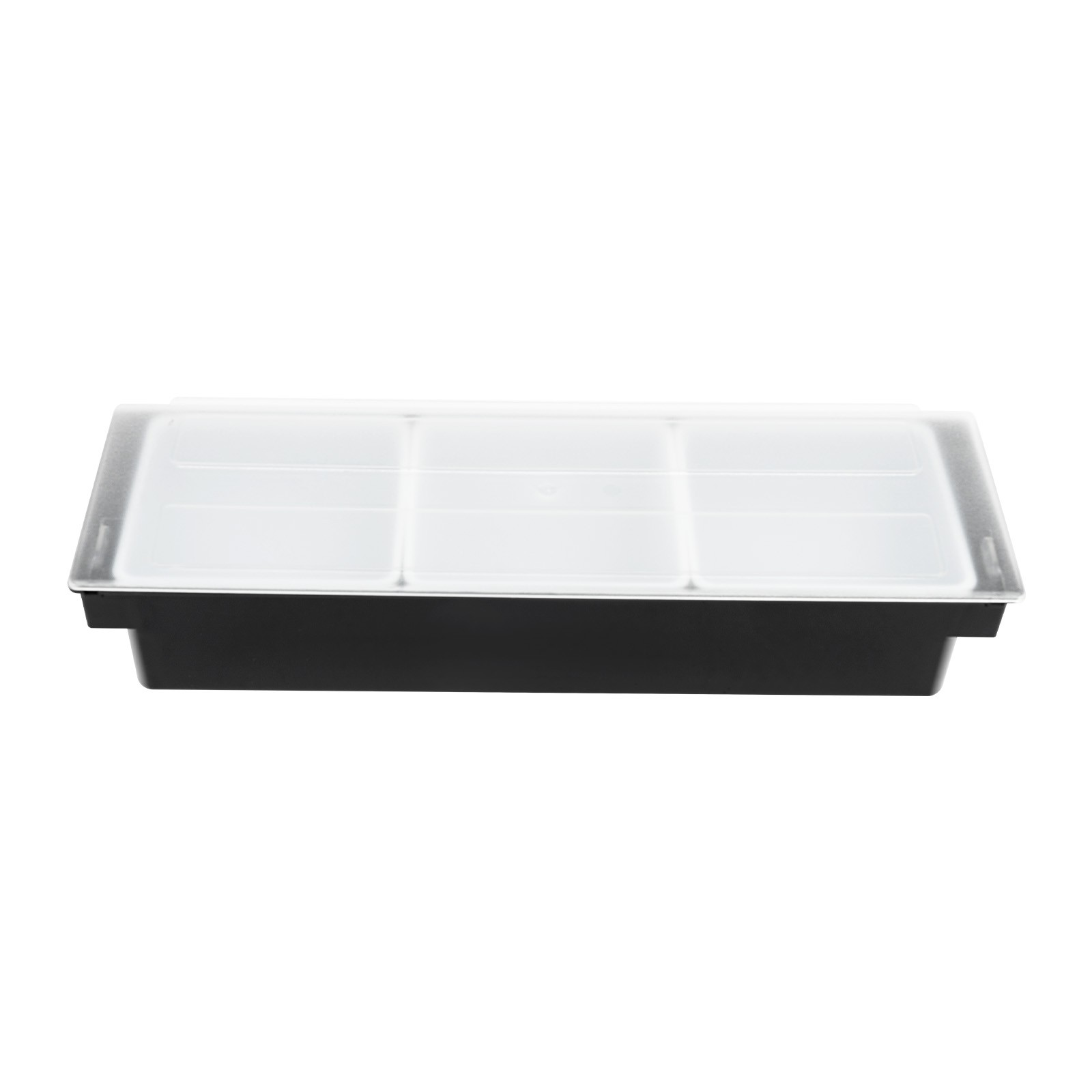 3/5 Compartments Condiment Dispenser Chilled Server Caddy Food FruitSalad Tray