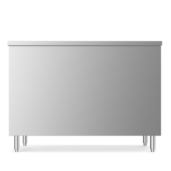 Prepline PC-3048 30″D x 48″L Stainless Steel Enclosed Base Work Table