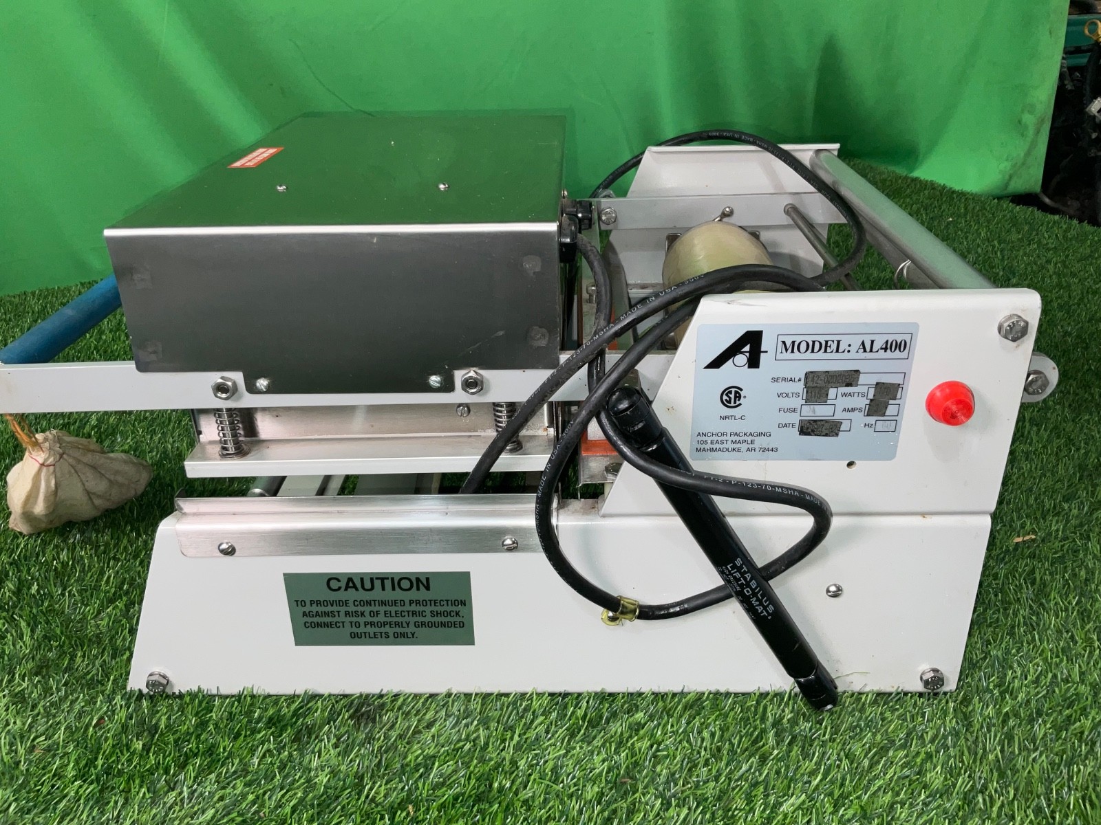 Anchor Packaging AL400 Commercial Heat Sealer with some film included 1269 5B