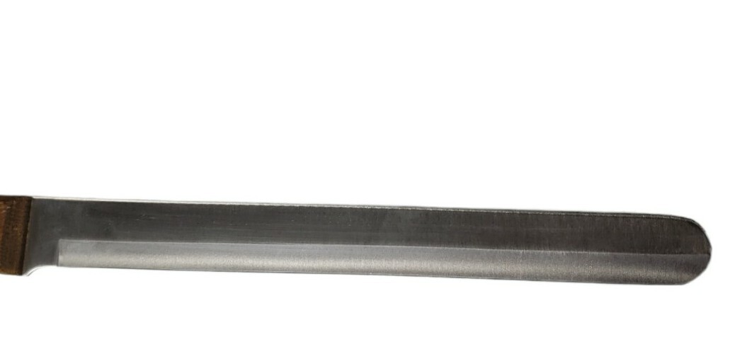 Hoffritz 10″ Round-Tip Slicer Knife USA #1916 Cutlery World Gourmet New VTG 1988