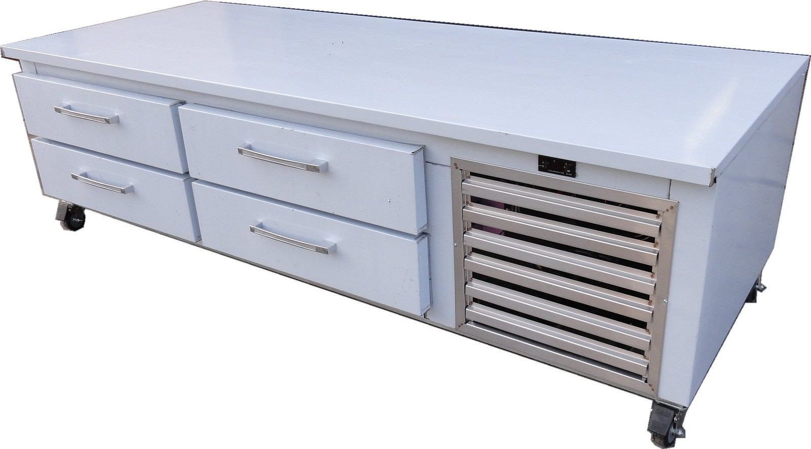 Cooltech 4-Drawers Chef Base Equipment Stand Refrigerator 76″