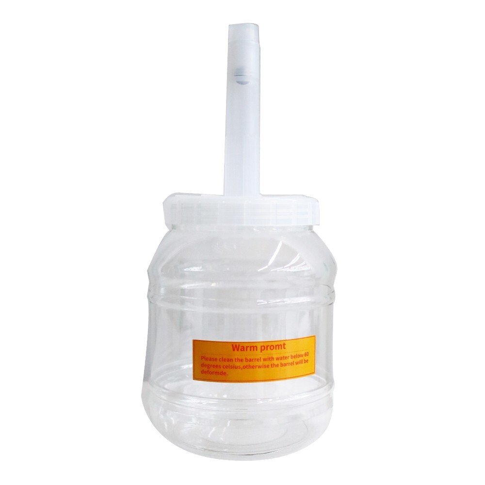 Used 110V Commercial Air Cooling Snowfake Ice Crusher Snow Cone Machine 2 Bucket