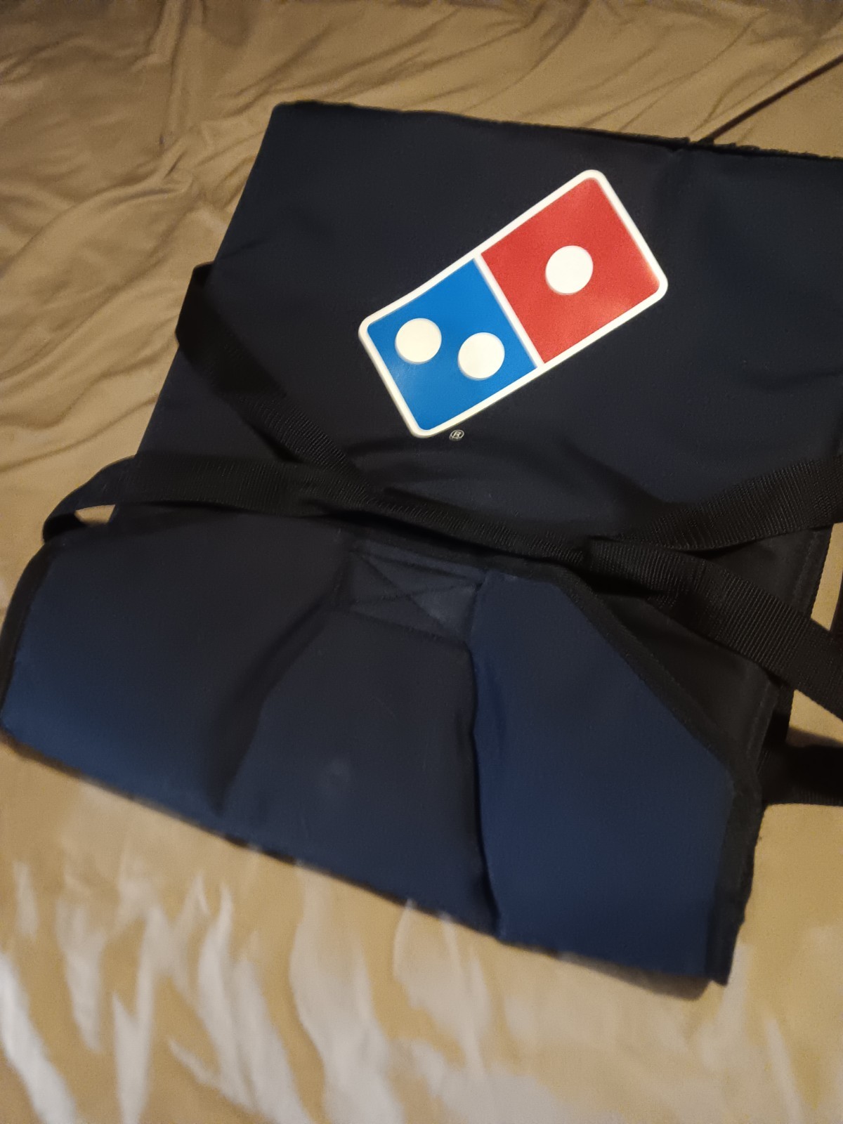 Dominos Pizza Delivery Bag with Carry Strap – AUTHENTIC